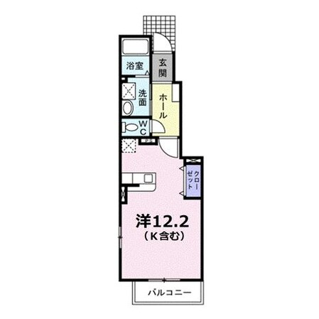 リベラシオンⅡの物件間取画像